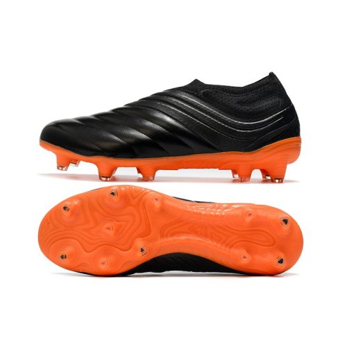 fodboldstøvler til mænd Adidas Copa 20+ FGAG Sort - Orange_3.jpg